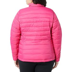 Chaqueta acolchada de algodón de talla grande para mujer, oferta al por mayor, abrigo de invierno de lona transpirable de seda para la calle - Product Image 4