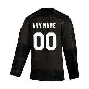 Jersey de hockey sobre hielo personalizado Tampa Bay City cosido deportes bordado hombres Blue Lightning Wear - Product Image 5