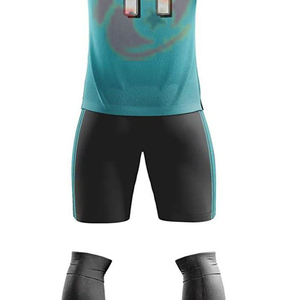 ชุด100% ฟุตบอลแขนสั้นผ้าโพลีเอสเตอร์สำหรับผู้ชายชุดฝึกฟุตบอลที่ระเหิด - Product Image 5