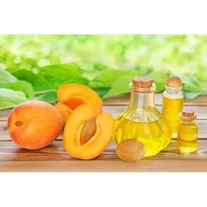 Huile de noyau d'abricot pressée à froid, huile essentielle de qualité supérieure en forme liquide - Product Image 2