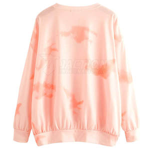 Meilleure vente, sweat-shirt respirant pour femme avec logo personnalisé et manches longues, sweatshirts ajustés de couleur personnalisée pour femme - Product Image 2