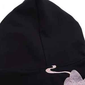 เสื้อฮู้ดผ้าคอตตอนปักลายสำหรับผู้ชายเสื้อมีฮู้ดผ้าคอตตอนปักลาย - Product Image 3