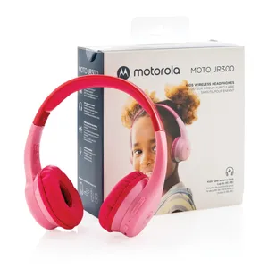 Écouteurs sans fil personnalisés Motorola JR 300, gadgets personnalisés pour une expérience sonore améliorée - Product Image 3