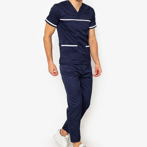 Uniformes Médicos para Hombre, Diseño Elástico, Uniformes de Enfermería, Uniformes de Hospital, Traje de Médico para Hombre, Gran Venta - Product Image 4