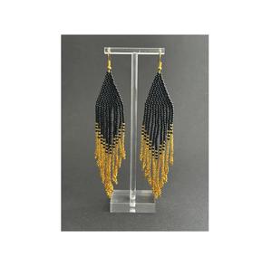 Boucles d'oreilles en perles Ombre faites à la main populaires bijoux pendants élégants pour une tenue quotidienne et de fête à bas prix - Product Image 1