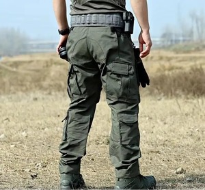 Pantalones Cargo Tácticos para Hombre, Multibolsillos, Resistentes al Desgaste, para Entrenamiento al Aire Libre, Senderismo, Pesca, Casuales, Holgados, Rectos, Ecológicos - Product Image 2