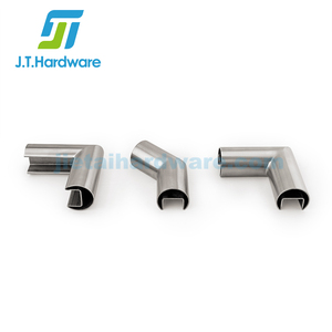 Cap <strong>Rail</strong> Corner 135 Degree Roll Formed Hand Railings Stainless <strong>Steel</strong> Durable Horizontal Corner Glass Cap <strong>Rail</strong> for 12mm &amp; 16mm - Product Image 4