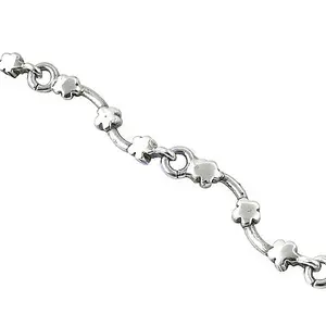 Chevillère en argent sterling 925 pour femmes, délicate, plaquée or, avec perle d'eau douce et diamant, matériau principal : or - Product Image 1
