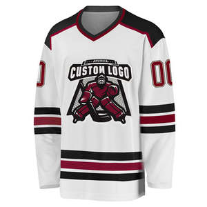 Sportswear Wholesale Sublimation Embroidery Applique Custom Team Ice Hockey Jerseys with Name and Numbers <b>Cheap</b> Price - Product Image 3