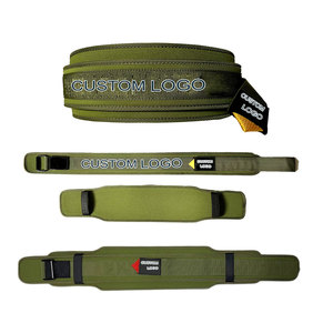 เข็มขัดหนังยกน้ำหนักเข็มขัดยกน้ำหนักสำหรับยิมเข็มขัดพยุงหลังแบบหัวเข็มขัดสำหรับฝึกยกกระชับ - Product Image 3