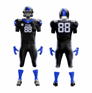 เสื้อฟุตบอลเกรดมืออาชีพเครื่องแบบทีมอเมริกันฟุตบอลชุดสีแบบกำหนดเอง - Product Image 5