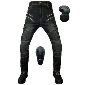 Pantalon en jean de moto pour hommes, de course, sur mesure, meilleure vente - Product Image 5