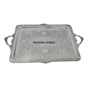 Bandeja Rectangular de Metal de Lujo Moderna y Ecológica de Primera Calidad, Bandeja para Chocolates Hecha a Mano, Más Vendida - Product Image 5