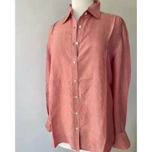 Camisa de Popelina de Seda para Mujer VAMIKA, Color Rosa Empolvado, Cuello Asimétrico, Estilo Clásico Retro para Oficina, Moda de Verano y Otoño, Tejido, Talla XL - Product Image 2