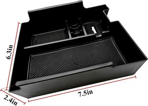 Organizador de consola central, caja de almacenamiento <span class=keywords><strong>Interior</strong></span> apta para <span class=keywords><strong>Ford</strong></span> <span class=keywords><strong>Explorer</strong></span> 2019-2012, accesorios, reposabrazos, bandeja de almacenamiento secundaria - Product Image 3