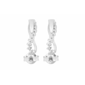 NOVAMART Fine Semi-Hoop <b>Silver</b> <b>Stud</b> <b>Earrings</b>-Zarkan's Minimalist Design Wholesale Export - Product Image 5