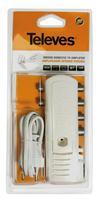 CEI 5 Çıkışlı Ev Amplifikatörü (4+TV) Model 3710000 (Televes 552920) 8 Parçalı Blister Paket