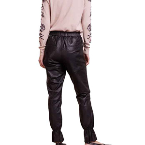 Streetwear Flare Sweat Mens Outdoor <b>Pants</b> Windbreaker Custom Oil Was <b>Skinny</b> Stacked Pu Leather <b>Cargo</b> <b>Pants</b> for Men ronpex - Product Image 3