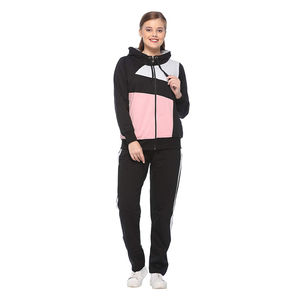 Chándal de Felpa 100% Algodón para Mujer al por Mayor, Estilo Nuevo, Ropa Deportiva Personalizada para Correr, Servicio OEM - Product Image 1