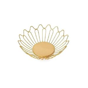 Frutero Decorativo de Bronce para Encimera de Cocina, Mesa de Comedor, Sala de Estar, Almacenamiento Multiusos para Verduras, Pan y Bocadillos - Product Image 6