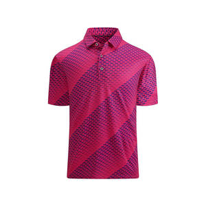 Polos personalizados de alta calidad para uniforme de hombre Polo de golf de algodón 100% con impresión de logotipo y bordado - Product Image 3