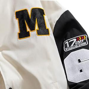 เสื้อแจ็คเก็ตวาร์ซิตี้แบบกลับด้านได้สำหรับผู้ชาย คอตั้ง มีฮู้ด สำหรับฤดูหนาว พร้อมโลโก้แบบกำหนดเองและตำแหน่งด้านหน้า - Product Image 6