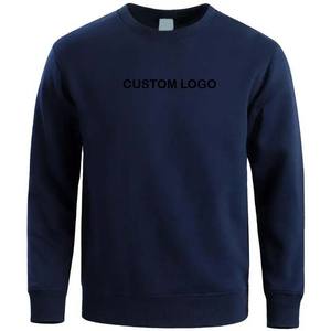 Venta al por mayor de ropa de hombre de moda pulóver sudaderas con capucha sudaderas de calidad superior logotipo personalizado básico de algodón sudaderas de hombre Casual - Product Image 3