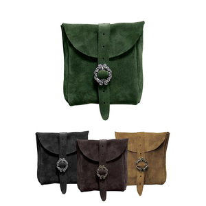 Andracor Unisex Hecho a mano Pequeño Suede Belt Bag-Sirviente Ropa de artes marciales de alta calidad para boxeo Karate Taekwondo-Hecho en Berlín - Product Image 5