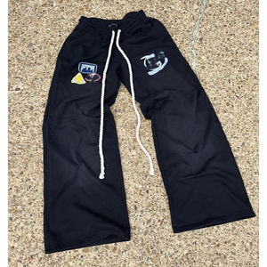 Streetwear Acid Washed Sweat Suits Zipper Cropped Hoodies Tracksuit <b>Set</b> Vintage Sweatpants and Hoodie <b>Set</b> for <b>Men</b> - Product Image 5