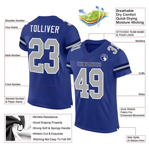 Ensemble de maillot de football sur mesure pour hommes, taille plus, vêtements de sport respirants avec manches courtes et motifs imprimés pour la nouvelle saison - Product Image 2