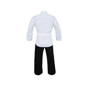 Nueva llegada diseño personalizado uniforme de Karate bajo precio algodón hecho artes marciales desgaste - Product Image 3