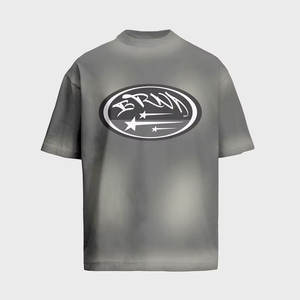 Camiseta Extra Grande de Alta Calidad para Hombre, Personalizada, de Lujo, 100% Algodón, Cuello Redondo, Gruesa, Holgada - Product Image 5