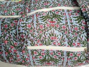 Sac de voyage unisexe Shree, sac de yoga, sac de voyage pliable, léger, imperméable, à porter à l'épaule, logo personnalisé, coton - Product Image 5