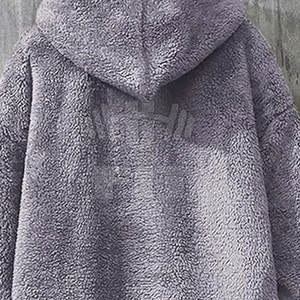 Venta directa de fábrica Nuevo estilo Seherpa Sudadera con capucha 100% Algodón Ropa casual Totalmente personalizable para el invierno - Product Image 6