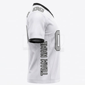 Camiseta Profesional de Fútbol Americano, Talla Grande, Corta, Ligera, Material Cómodo, Tejido Elástico Suave para Entrenamiento y Partido - Product Image 4
