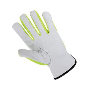 Gants de sécurité haute visibilité pour mouton chèvre cuir travail coton Agriculture assemblage Logo personnalisé livraison rapide Europe échantillon gratuit - Product Image 5
