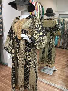 Nouvelle robe longue musulmane brodée à manches longues 2025, robe maxi à paillettes et perles, robe musulmane Dubai Abaya pour femmes - Product Image 3