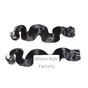 Meilleur fournisseur – Lot de 1 paquet de cheveux Bodywave de 18 pouces, aspect naturel, ondulés, doux, soyeux et épais pour une tenue longue durée – Prix export - Product Image 3