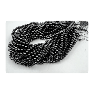 ลูกปัดพลอยสีชมพูธรรมชาติกระดูกสันหลังรูปทรงลูกบอลเรียบ4มม.-10มม. 14นิ้วคุณภาพระดับพรีเมียมได้รับการรับรองจากบุคคลที่สามสำหรับการทำเครื่องประดับ - Product Image 5