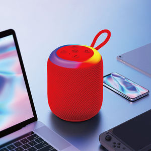 Home Digitalome KMS-M21-4 <b>Wireless</b> RGB LED Portable <b>Bluetooth</b> Speaker with Sound <b>Microphone</b> Battery Powered - Product Image 4