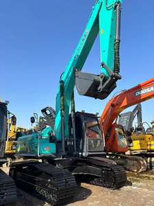 Excavatrice hydraulique sur chenilles Kobelco SK200D d'occasion, modèle 2023, faible nombre d'heures, moteur, engrenage, performances supérieures, machines de construction - Product Image 2