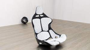 Asientos Deportivos de Carreras de Alta Calidad MSS-10 Estilo SEN NA, de Cuero PU/Tela Reclinables, Negros y Amarillos - Product Image 3