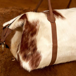 Nueva llegada de los hombres de alta calidad de cuero de vaca bolsa de lona de moda Casual Weekender Sport cremallera directo de fábrica ligero PU - Product Image 3