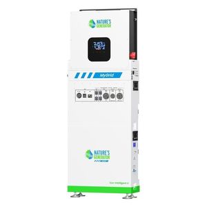 Natures <b>Generator</b> 10KW <b>Solar</b> <b>Generator</b> Kit with 4-Pack 410W Rigid <b>Solar</b> <b>Panels</b> Hybrid Grid Connection - Product Image 3