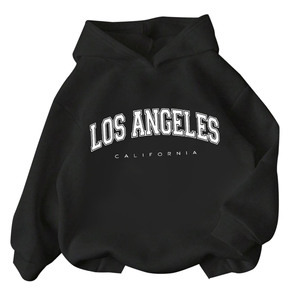 Sudadera con Capucha de Felpa 100% Algodón de Alta Calidad para Hombre, con Logotipo Personalizado, Impresión por Transferencia de Calor, Talla Grande, Invierno, Ecológica - Product Image 1