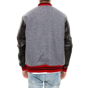 Veste de baseball de haute qualité sur mesure en cuir/laine 100% de haute qualité pour homme - Product Image 3