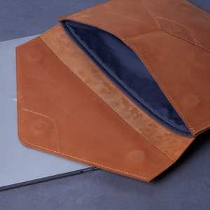 Offre Spéciale sac à main en cuir de buffle véritable imperméable de qualité pour ordinateur portable LLS-006D - Product Image 3