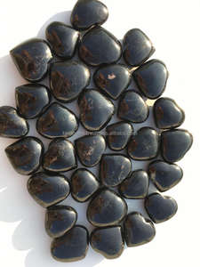 คริสตัลหัวใจทัวร์มาลีนสีดำธรรมชาติ หินเจียระไนรูปหัวใจ - Product Image 3