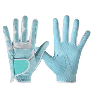 Piel de oveja transpirable de cuero genuino con guantes de Golf para hombre, mano izquierda/derecha, gránulos antideslizantes suaves, guantes de Golf para hombre, logotipo personalizado - Product Image 3