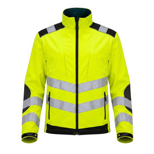 Chaqueta de Alta Visibilidad Softshell Talla XXL. Certificación EN ISO 20471:2013+A1:2016 (Clase 2) y EN ISO 13688:2013/A1:2021 - Product Image 1